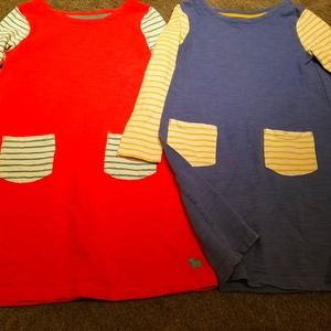 Mini Boden Girls 7-8Y Tunic Dresses